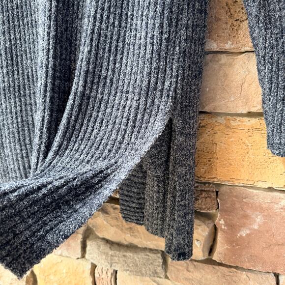 NEW Barefoot Dreams 1X Cozy Chic Lite Open Montecito Gray Duster Cardigan 494 - Picture 7 of 12